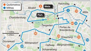 Maratona de Berlim: conheça o percurso