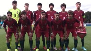 Seleção Nacional sub-16 vence Bélgica por 2-0 e pode conquistar Torneio Internacional da Dinamarca