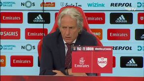 Jorge Jesus: «Darwin tem características que não são muito comuns nos avançados de hoje»
