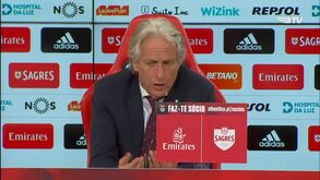 Jorge Jesus e o golo do Boavista: «Nem disse nada ao Weigl»