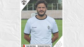 Tiago Moutinho é o novo treinador da Sanjoanense