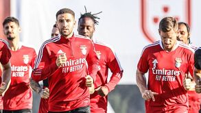 Jorge Jesus contou com todo o plantel na preparação para o jogo com o V. Guimarães