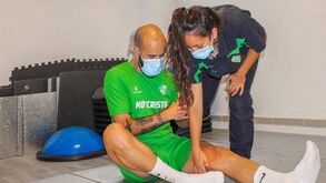 Bruninho recupera da grave lesão que o mantém afastado dos relvados desde dezembro