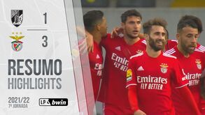 O resumo do V. Guimarães-Benfica: golos, casos e outros lances