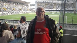 Francisco Benitez viu vitória do Benfica no D. Afonso Henriques