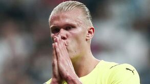 Treinador do Dortmund explica situação clínica de Haaland antes do jogo com o Sporting
