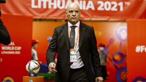 Jorge Braz: «O patamar do futsal português é estar nas finais»