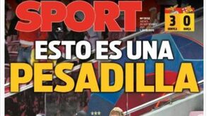 «Isto é um pesadelo»: as primeiras páginas dos jornais espanhóis após a derrota do Barcelona na Luz
