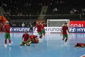 Portugal vence Cazaquistão nos pênaltis e vai à final do Mundial de Futsal, copa do mundo de futsal