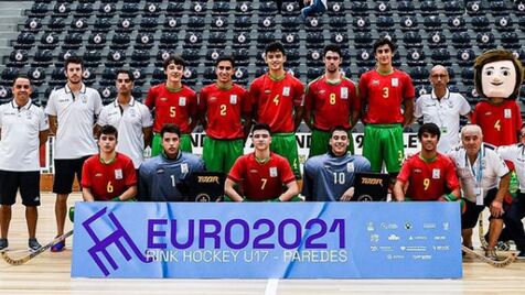 Selecção de Hóquei em Patins também venceu na segunda jornada do europeu  sub17 em Hóquei em Patins