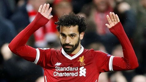 Mohamed Salah eleito melhor jogador do mês em Inglaterra - Premier