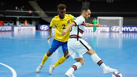 Futsal: Portugal empatou frente a Marrocos no derradeiro jogo da