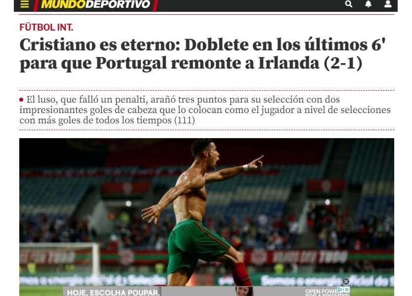 Imprensa desportiva chinesa compara Cristiano Ronaldo às acrobacias de  Oliver Tsubasa - O diário de CR7 - Jornal Record
