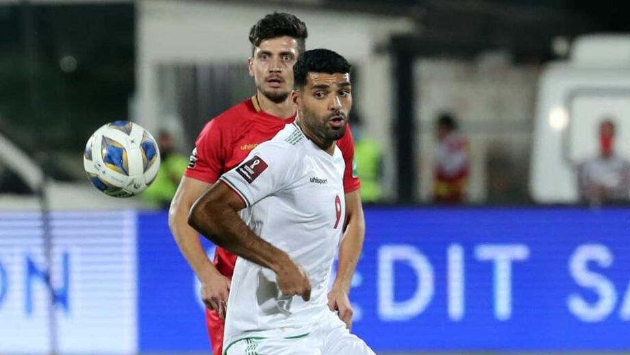 Na partida frente ao Iraque, a contar para a fase de qualificação asiática para o Mundial'2022