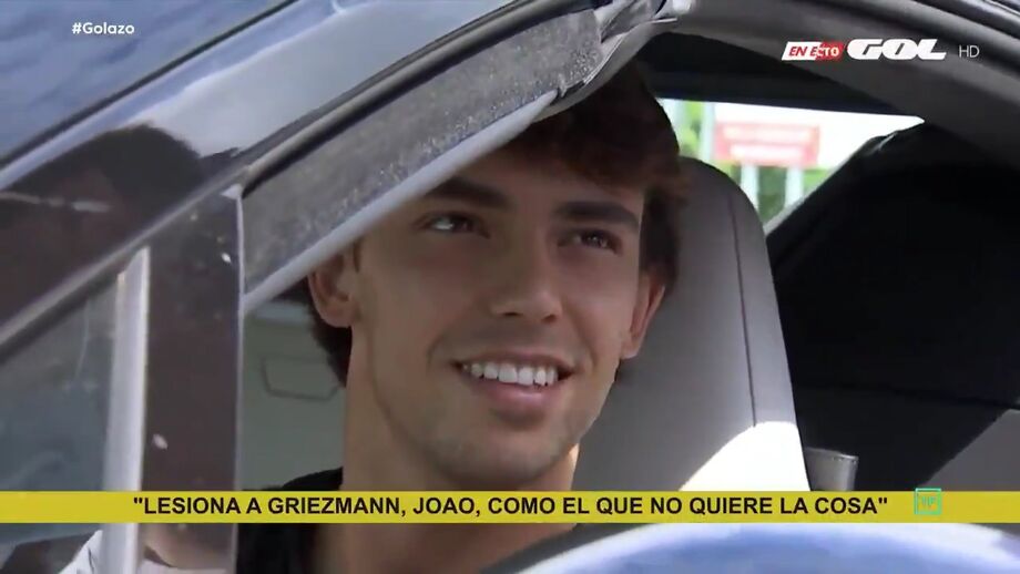 Vídeo foi captado à saída do centro de treinos dos colchoneros