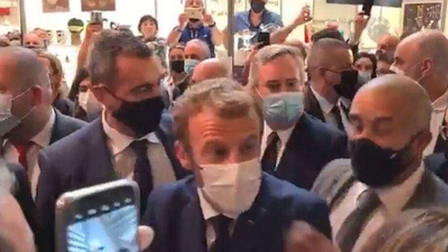 Quando participava num evento público esta segunda-feira em Lyon