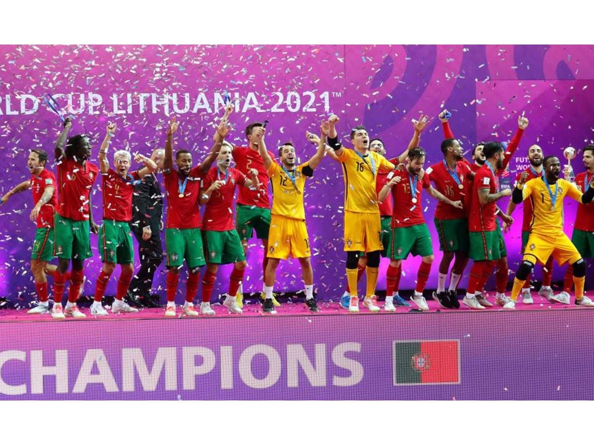 Portugal Campeao Mundial De Futsal Pela Primeira Vez Futsal Jornal Record