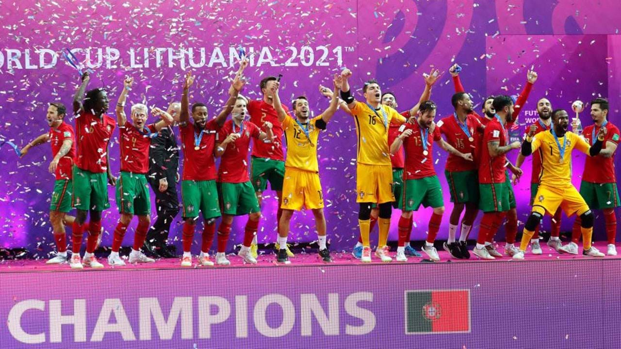 Portugal supera a Argentina e é campeão mundial de futsal pela 1ª vez, copa do mundo de futsal