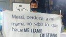 Le pide perdón a Messi por su nombre ... Cristiano: chico argentino 