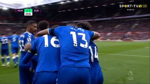Townsend fez empate no Manchester United-Everton com direito a festejo 'à Ronaldo'