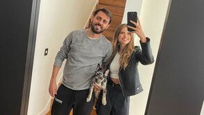 Inês Degener Tomaz com Bernardo Silva: «Que miúdos bonitos»