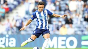 Pepê em estreia no onze do FC Porto