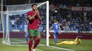 Gonçalo Ramos e o remate à barra antes de completar o hat-trick: «Foi um lance de improviso»