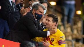 Laporta: «Cheguei a ter esperança que Messi dissesse que jogava de borla»