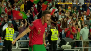 Palhinha marcou e celebrou à... Cristiano Ronaldo