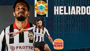 Heliardo é o melhor avançado do mês de setembro