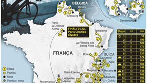 Conheça o percurso do Tour'2022 em detalhe