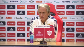 Jorge Jesus garante Benfica com 'andamento': «Seja com o Trofense ou com o Barcelona...»