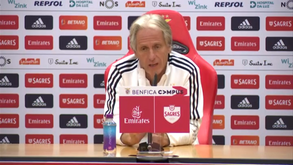 Jorge Jesus e a renovação com o Benfica: «Isto não é como começa, é como acaba. Neste momento não é tema...»