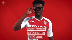 A incrível progressão de Aurélien Tchouameni no Monaco