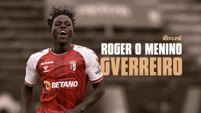 Roger: Menino do Sp. Braga é o marcador mais jovem de sempre em equipas do principal escalão