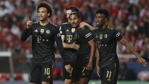 Treinador do Bayern deixa mensagem à equipa após triunfo na Luz: «Fizeram um grande trabalho»