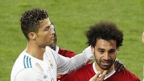 Cristiano Ronaldo vs. Salah: estrelas a todo o gás