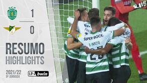 O resumo do Sporting-Moreirense: o golo de Coates, os lances e outros casos