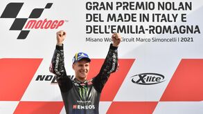 Quartararo e o título em MotoGP: «Não tenho palavras nem nenhum líquido no corpo de tanto chorar»