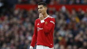 A reação de Cristiano Ronaldo à goleada sofrida pelo Man. United