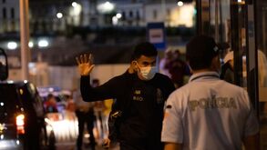 As imagens da chegada do FC Porto aos Açores na véspera do jogo com o Santa Clara
