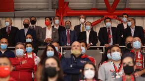 Direção do Benfica em peso no regresso às vitórias no hóquei