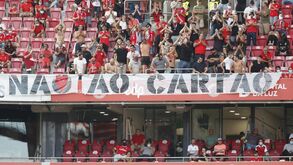 Espaço do setor reservado ao cartão do adepto reduzido a metade no Estádio da Luz