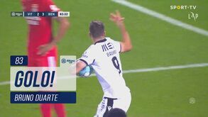 V. Guimarães arriscou e chegou ao empate: o golo de Bruno Duarte diante do Benfica
