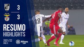 Seis golos e emoção de princípio a fim: o resumo do eletrizante V. Guimarães-Benfica