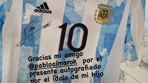 Aimar surpreendeu filho de Óscar Cardozo com a 'ajuda' de Leo Messi