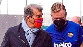 Laporta e a saída de Koeman: «Possivelmente devia ter acontecido mais cedo» 