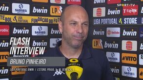 Bruno Pinheiro após igualdade com o Benfica: «Prémio pela crença em querermos mais»