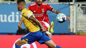 Águia pôs-se a jeito de sofrer o empate