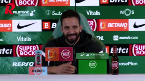 Rúben Amorim lembra chegada de Matheus Reis: «Estava um bocadinho gordinho...»